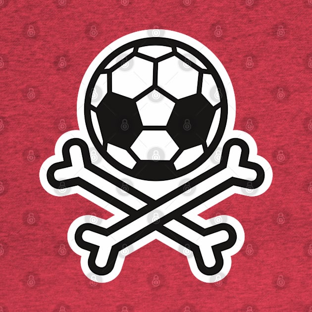 Soccer skull hooligan by LaundryFactory